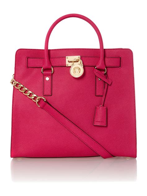 michael kors hamilton medium dimensions|pink Hamilton mk bag.